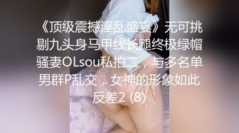 《顶级震撼淫乱盛宴》无可挑剔九头身马甲线长腿终极绿帽骚妻OLsou私拍二，与多名单男群P乱交，女神的形象如此反差2 (8)