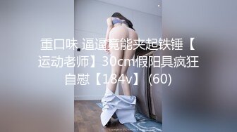 重口味 逼逼竟能夹起铁锤【运动老师】30cm假阳具疯狂自慰【184v】 (60)