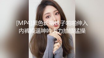 [MP4]黑色长裙妹子啪啪伸入内裤摸逼呻吟大力抽插猛操