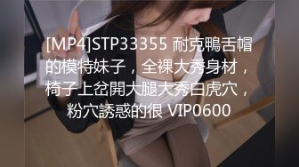 [MP4]STP33355 耐克鴨舌帽的模特妹子，全裸大秀身材，椅子上岔開大腿大秀白虎穴，粉穴誘惑的很 VIP0600