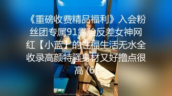 《重磅收费精品福利》入会粉丝团专属91露脸反差女神网红【小蓝】的性福生活无水全收录高颜特骚身材又好撸点很高 (6)