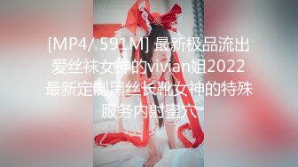 [MP4/ 591M] 最新极品流出爱丝袜女神的vivian姐2022最新定制黑丝长靴女神的特殊服务内射蜜穴