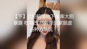 【下】沈阳机场地下车库大胆暴露 吃鸡巴 然后带回家狠虐 各种方法玩！