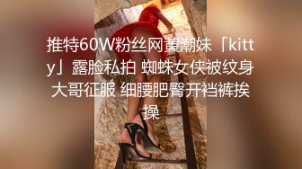 推特60W粉丝网黄潮妹「kitty」露脸私拍 蜘蛛女侠被纹身大哥征服 细腰肥臀开裆裤挨操